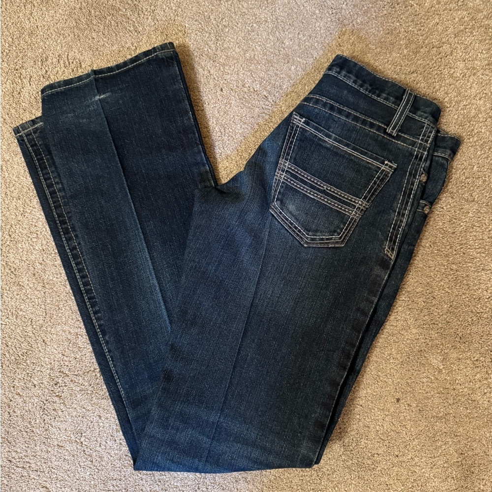 Cinch Grant Dark Blue Denim Jeans